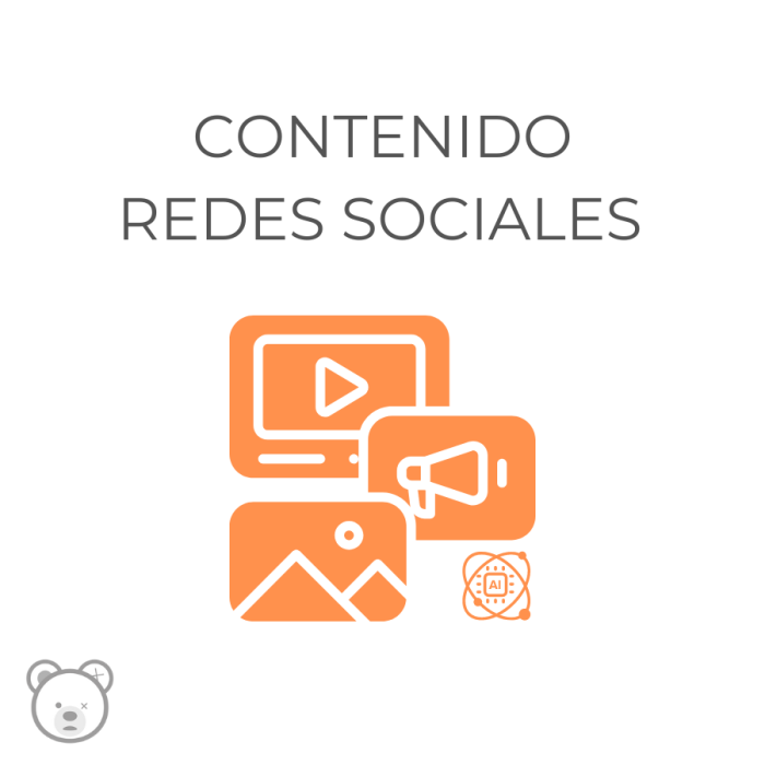 Contenido redes sociales IA