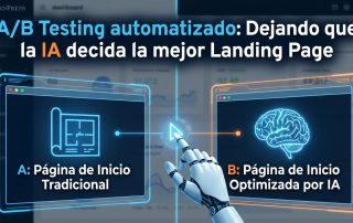 A/B Testing automatizado: Dejando que la IA decida la mejor Landing Page