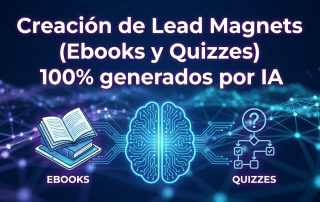 Creación de Lead Magnets (Ebooks y Quizzes) 100% generados por IA