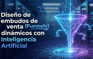 Diseño de embudos de venta (Funnels) dinámicos con Inteligencia Artificial