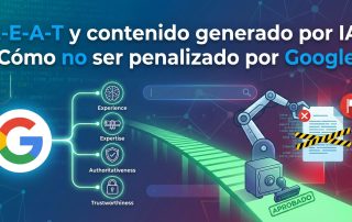 E-E-A-T y contenido generado por IA: Cómo no ser penalizado por Google