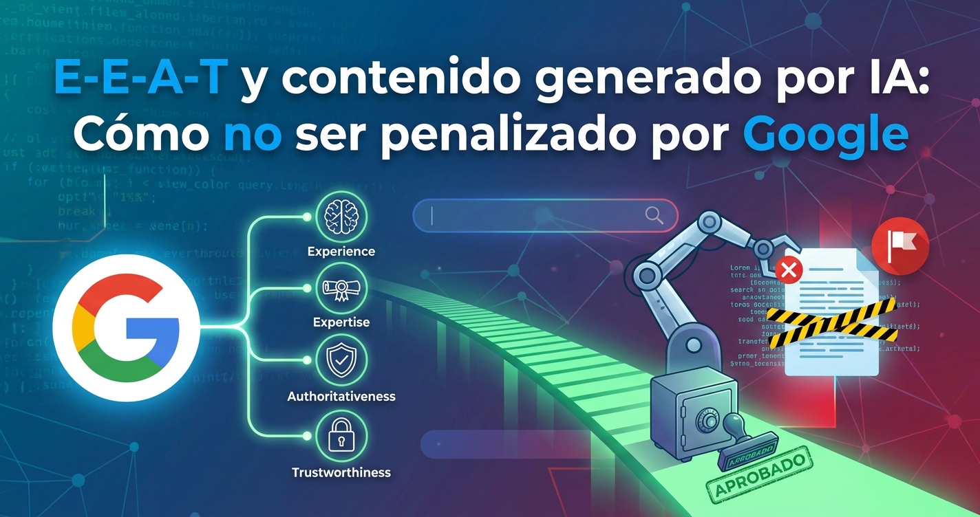 E-E-A-T y contenido generado por IA: Cómo no ser penalizado por Google