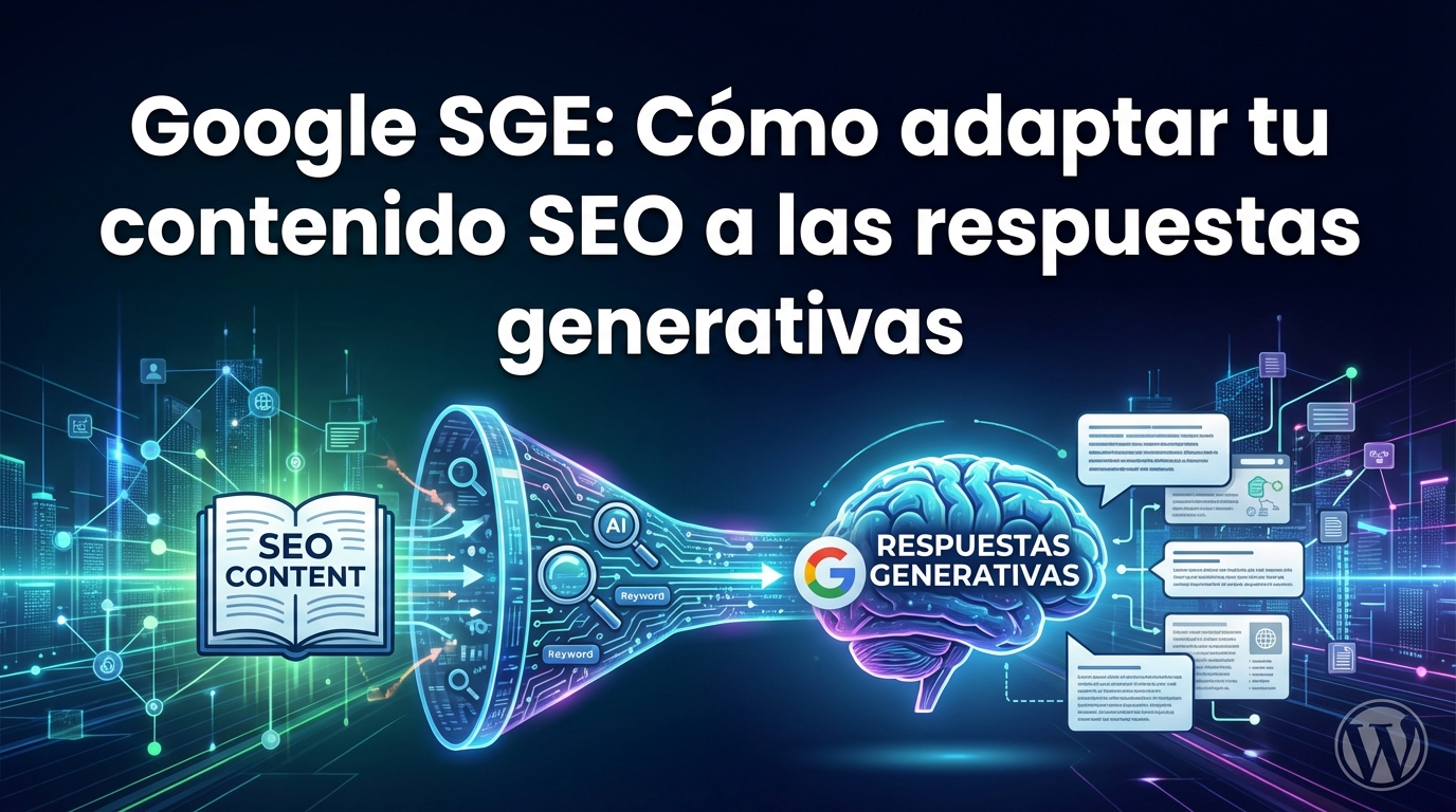 Google SGE: Cómo adaptar tu contenido SEO a las respuestas generativas
