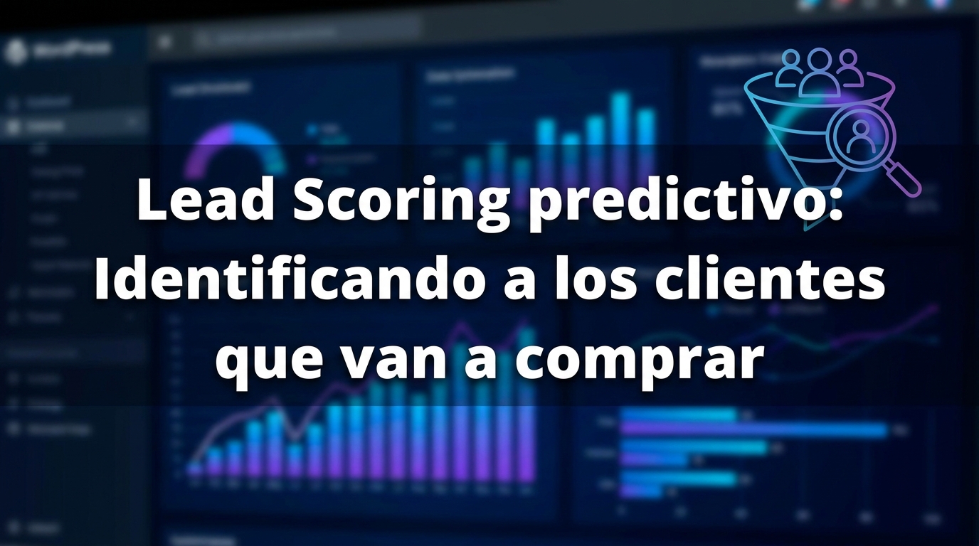Lead Scoring predictivo: Identificando a los clientes que van a comprar