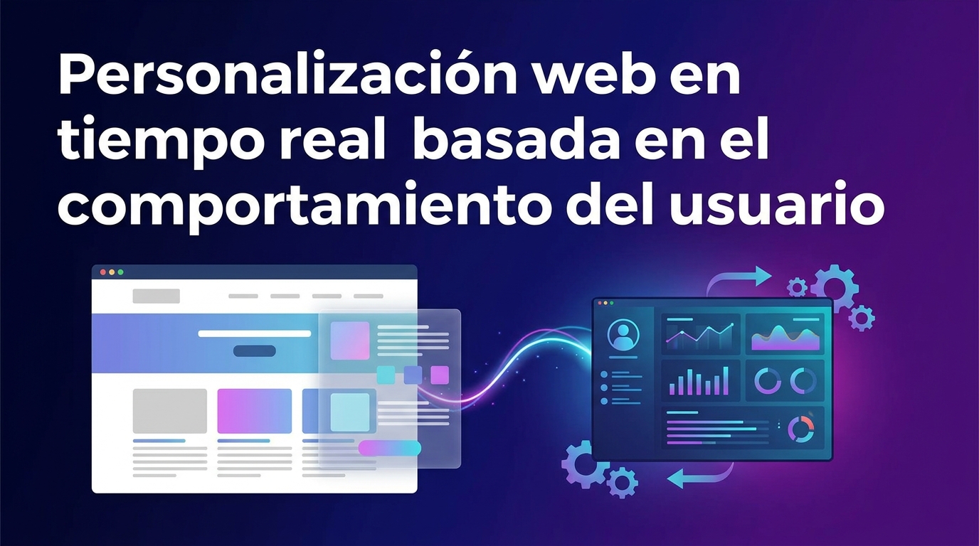 Personalización web en tiempo real basada en el comportamiento del usuario