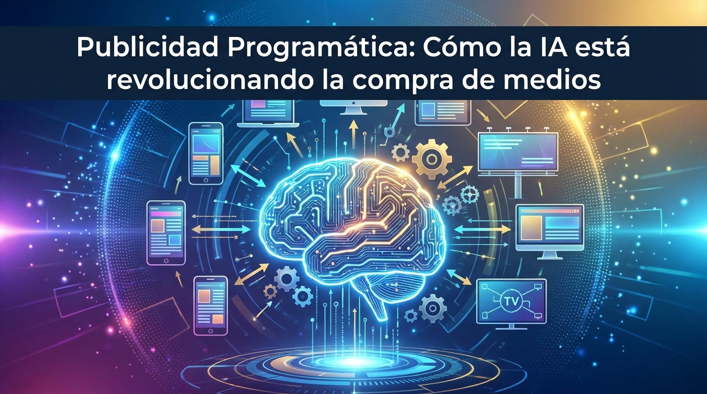 Publicidad Programática: Cómo la IA está revolucionando la compra de medios