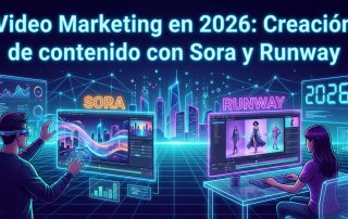 Video Marketing en 2026: Creación de contenido con Sora y Runway