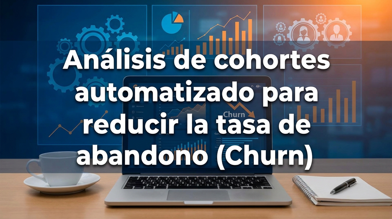 Análisis de cohortes automatizado para reducir la tasa de abandono (Churn)