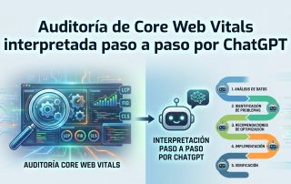 Auditoría de Core Web Vitals interpretada paso a paso por ChatGPT