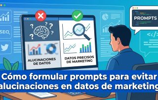 Cómo formular prompts para evitar alucinaciones en datos de marketing