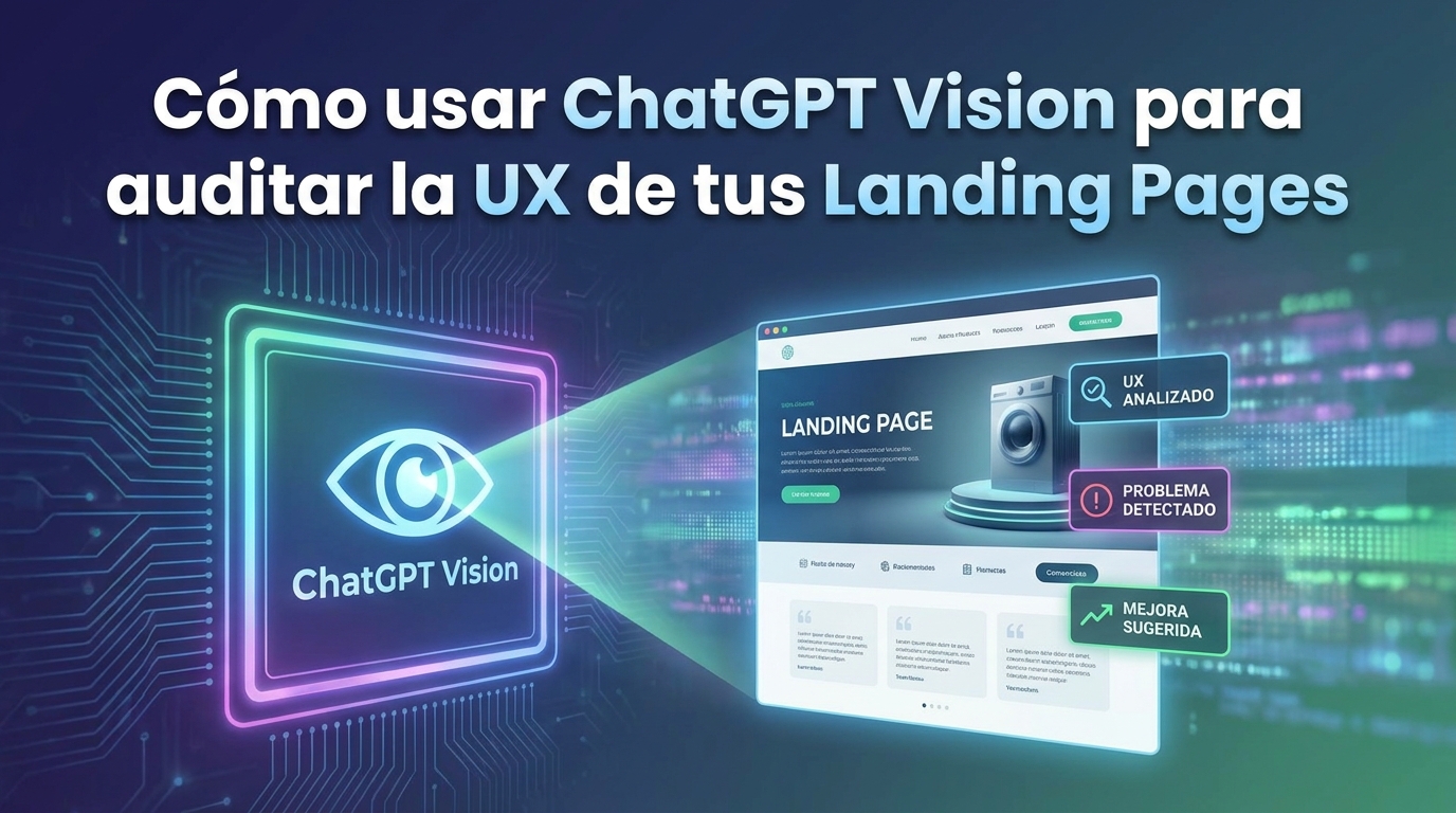 Cómo usar ChatGPT Vision para auditar la UX de tus Landing Pages