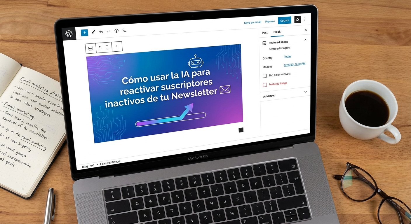 Cómo usar la IA para reactivar suscriptores inactivos de tu Newsletter
