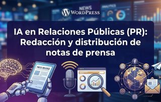 IA en Relaciones Públicas (PR): Redacción y distribución de notas de prensa