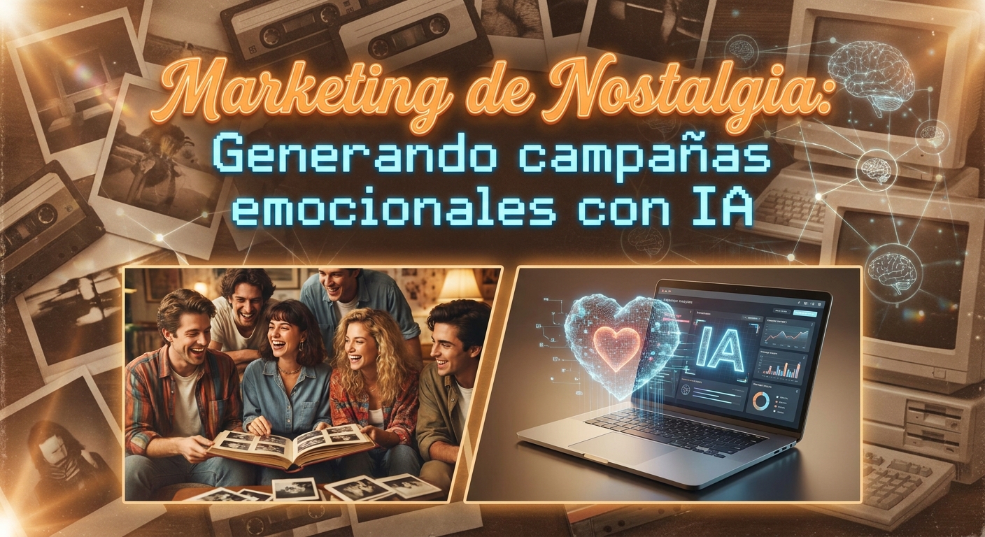 Marketing de Nostalgia: Generando campañas emocionales con IA