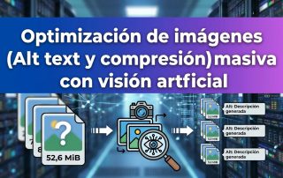 Optimización de imágenes (Alt text y compresión) masiva con visión artificial