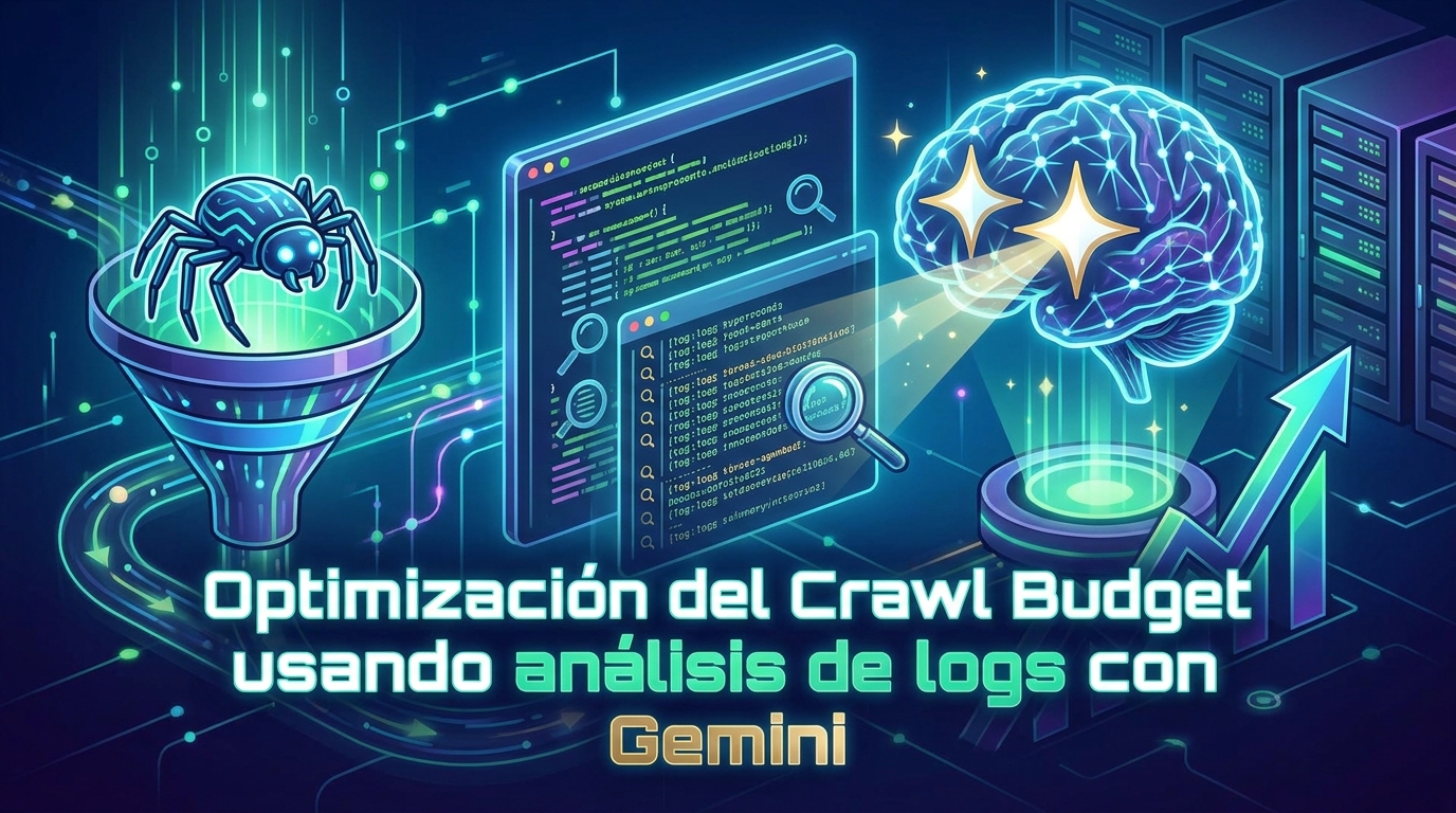 Optimización del Crawl Budget usando análisis de logs con Gemini