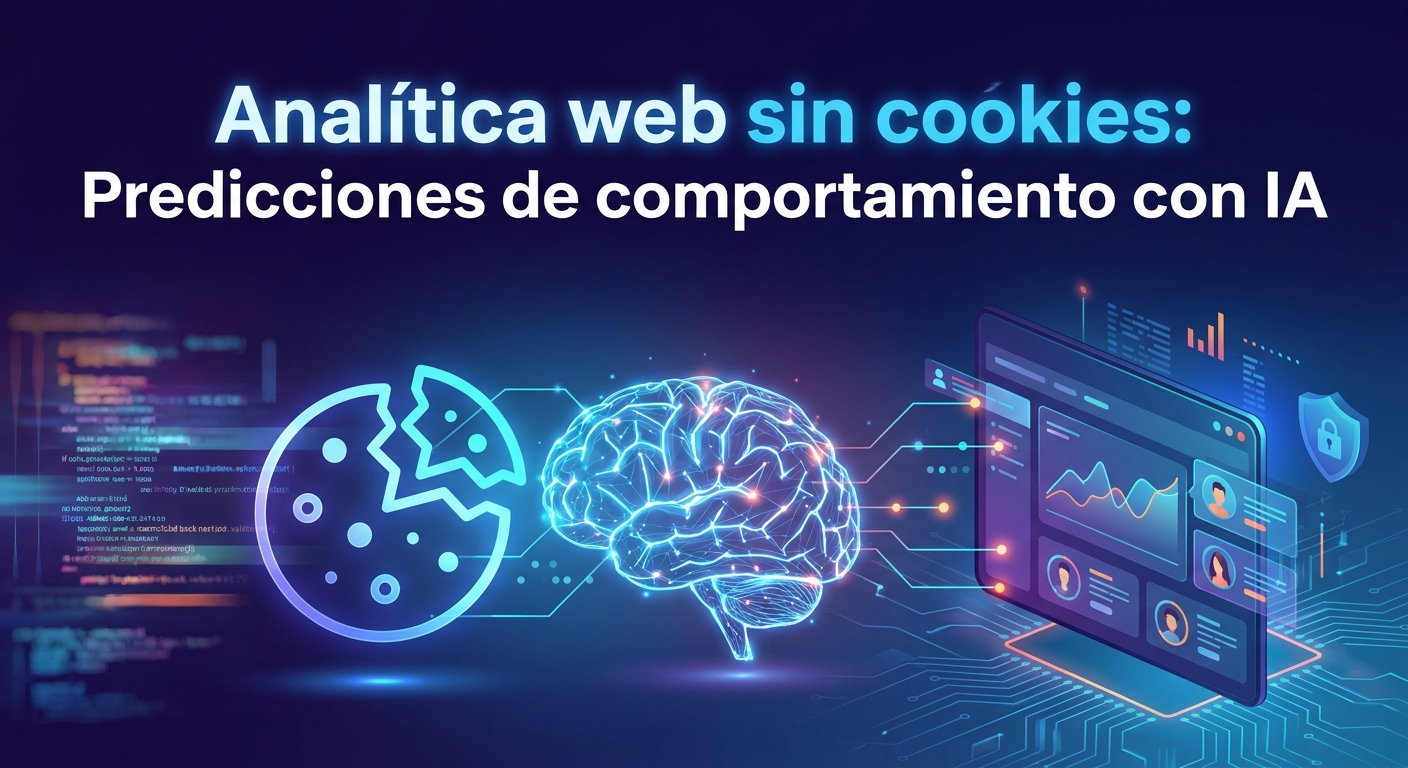 Analítica web sin cookies: Predicciones de comportamiento con IA