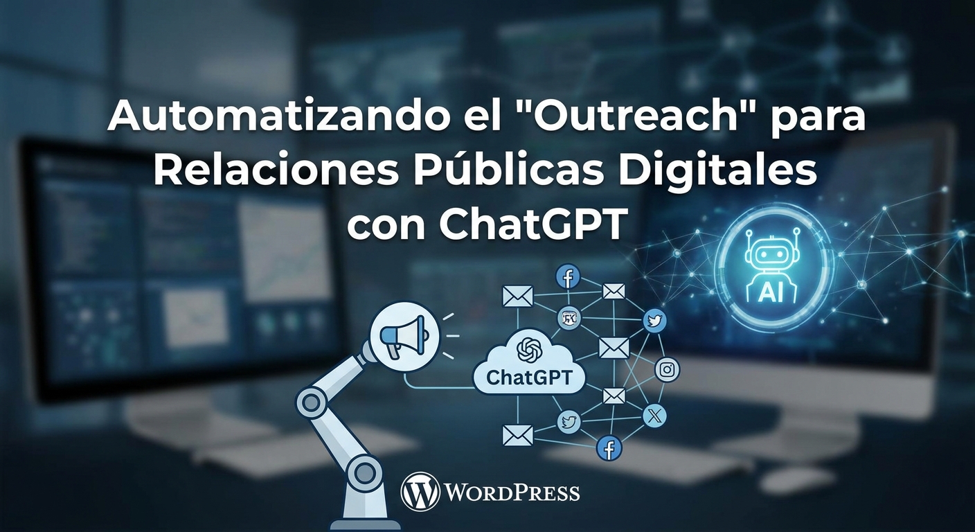 Automatizando el "Outreach" para Relaciones Públicas Digitales con ChatGPT