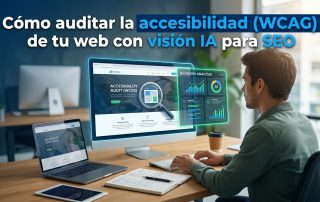 Cómo auditar la accesibilidad (WCAG) de tu web con visión IA para SEO