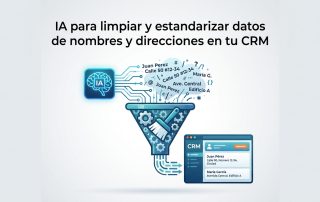 IA para limpiar y estandarizar datos de nombres y direcciones en tu CRM