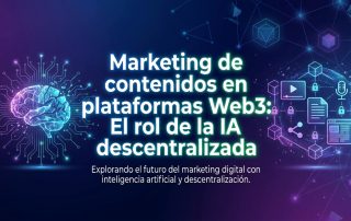 Marketing de contenidos en plataformas Web3: El rol de la IA descentralizada