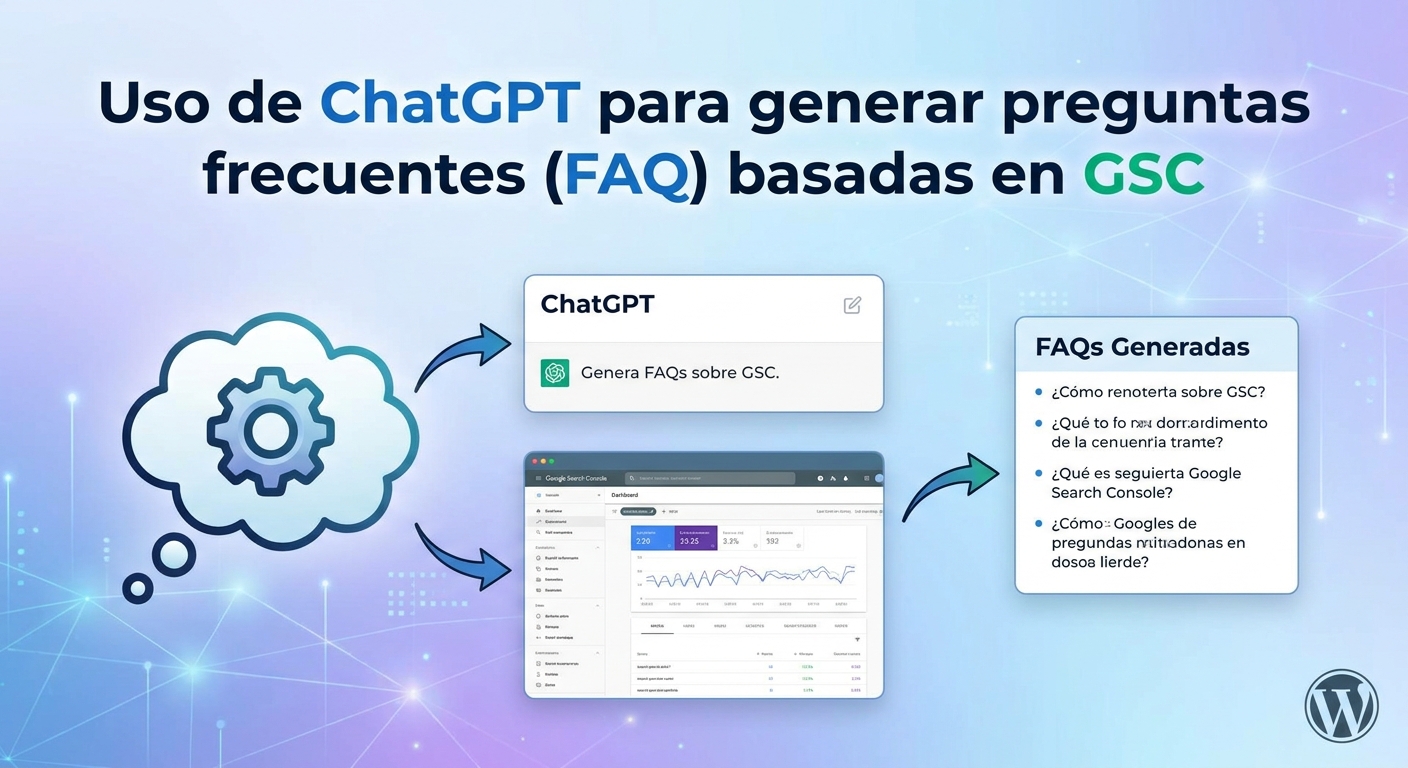 Uso de ChatGPT para generar preguntas frecuentes (FAQ) basadas en GSC