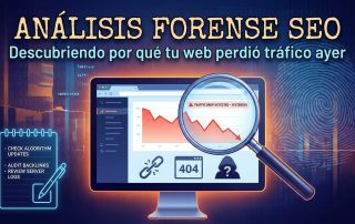 Análisis forense SEO: Descubriendo por qué tu web perdió tráfico ayer