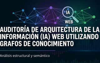 Auditoría de arquitectura de la información (IA) web utilizando grafos de conocimiento