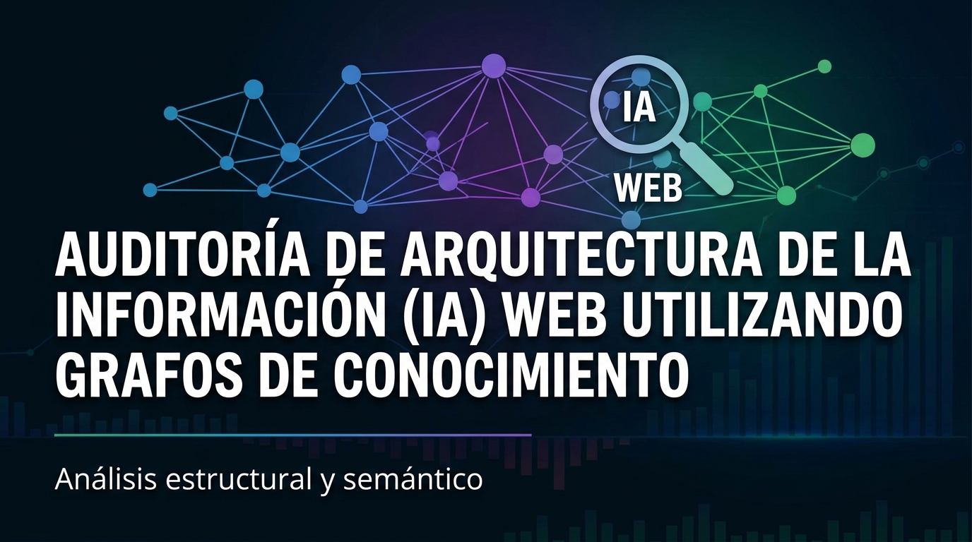 Auditoría de arquitectura de la información (IA) web utilizando grafos de conocimiento