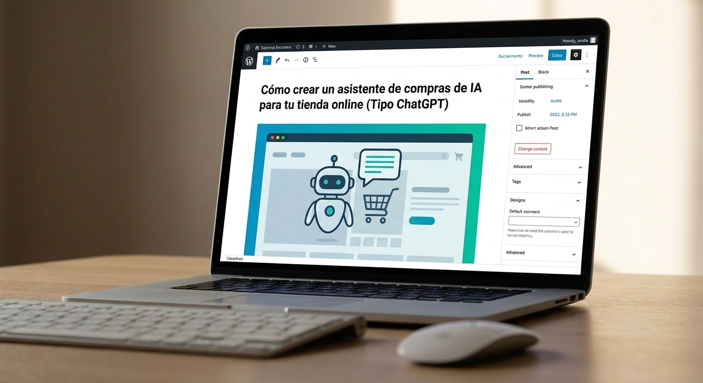 Cómo crear un asistente de compras de IA para tu tienda online (Tipo ChatGPT)