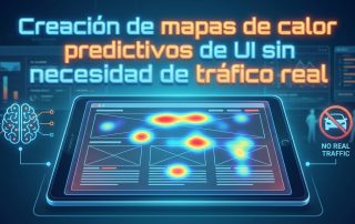 Creación de mapas de calor predictivos de UI sin necesidad de tráfico real