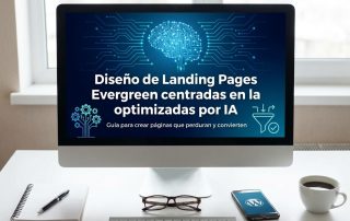 Diseño de Landing Pages Evergreen centradas en la conversión y optimizadas por IA