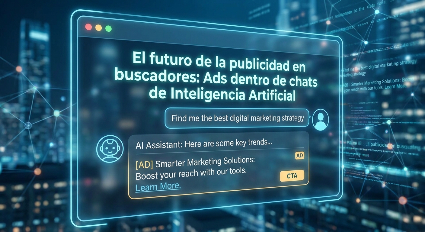 El futuro de la publicidad en buscadores: Ads dentro de chats de Inteligencia Artificial