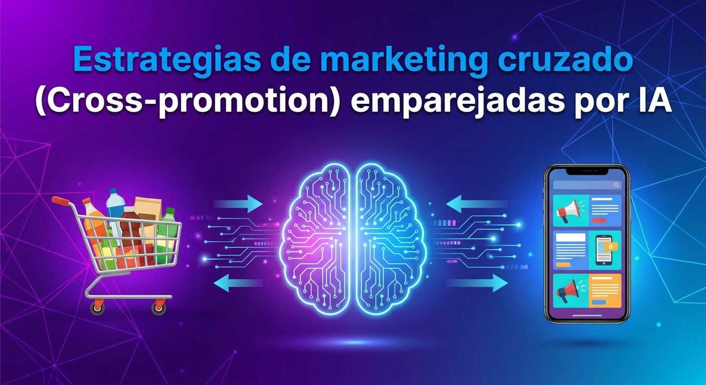 Estrategias de marketing cruzado (Cross-promotion) emparejadas por IA