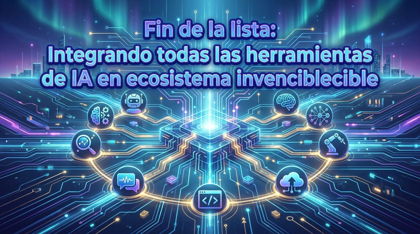 Fin de la lista: Integrando todas las herramientas de IA en un ecosistema invencible