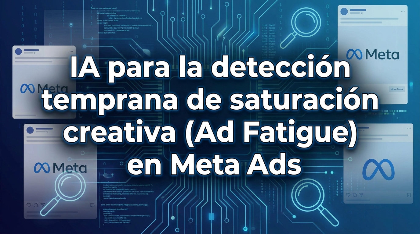 IA para la detección temprana de saturación creativa (Ad Fatigue) en Meta Ads