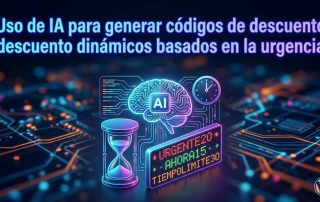 Uso de IA para generar códigos de descuento dinámicos basados en la urgencia