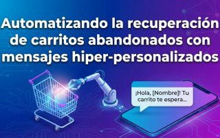 Automatizando la recuperación de carritos abandonados con mensajes hiper-personalizados