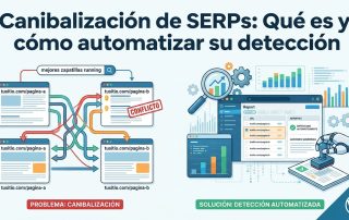 Canibalización de SERPs: Qué es y cómo automatizar su detección