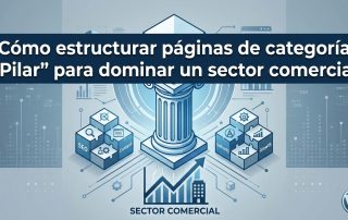 Cómo estructurar páginas de categoría "Pilar" para dominar un sector comercial