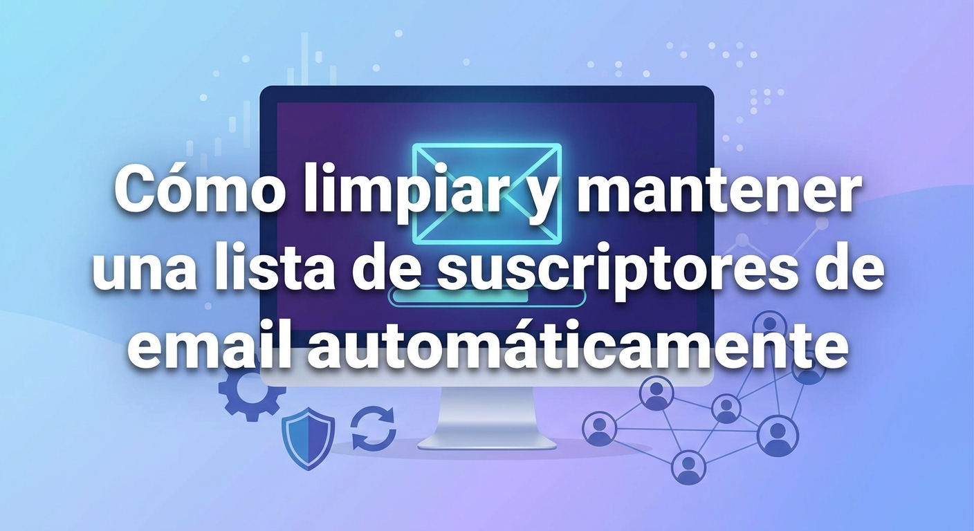 como-limpiar-y-mantener-sana-una-lista-de-suscriptores-de-email-automaticamente Cómo limpiar y mantener sana una lista de suscriptores de email automáticamente