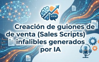 Creación de guiones de venta (Sales Scripts) infalibles generados por IA