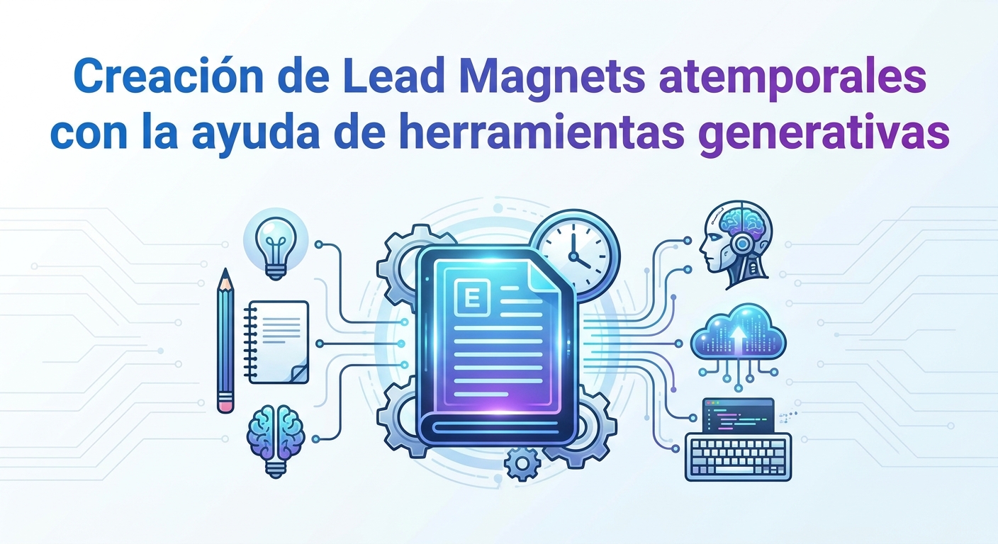 Creación de Lead Magnets atemporales con la ayuda de herramientas generativas