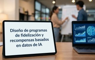 Diseño de programas de fidelización y recompensas basados en datos de IA