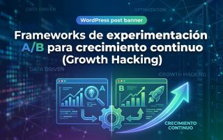 Frameworks de experimentación A/B para crecimiento continuo (Growth Hacking)