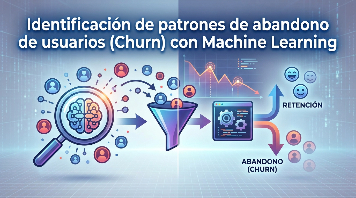 Identificación de patrones de abandono de usuarios (Churn) con Machine Learning