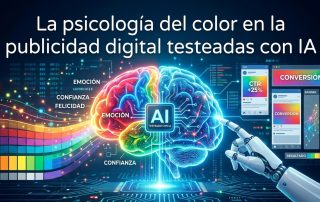 La psicología del color en la publicidad digital testeadas con IA