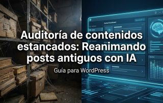Auditoría de contenidos estancados: Reanimando posts antiguos con IA