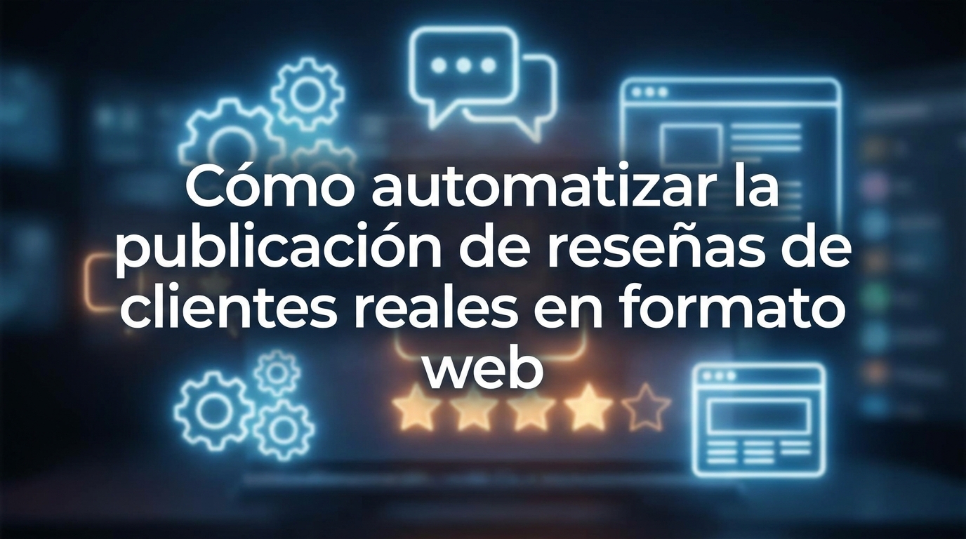 como-automatizar-la-publicacion-de-resenas-de-clientes-reales-en-formato-web Cómo automatizar la publicación de reseñas de clientes reales en formato web