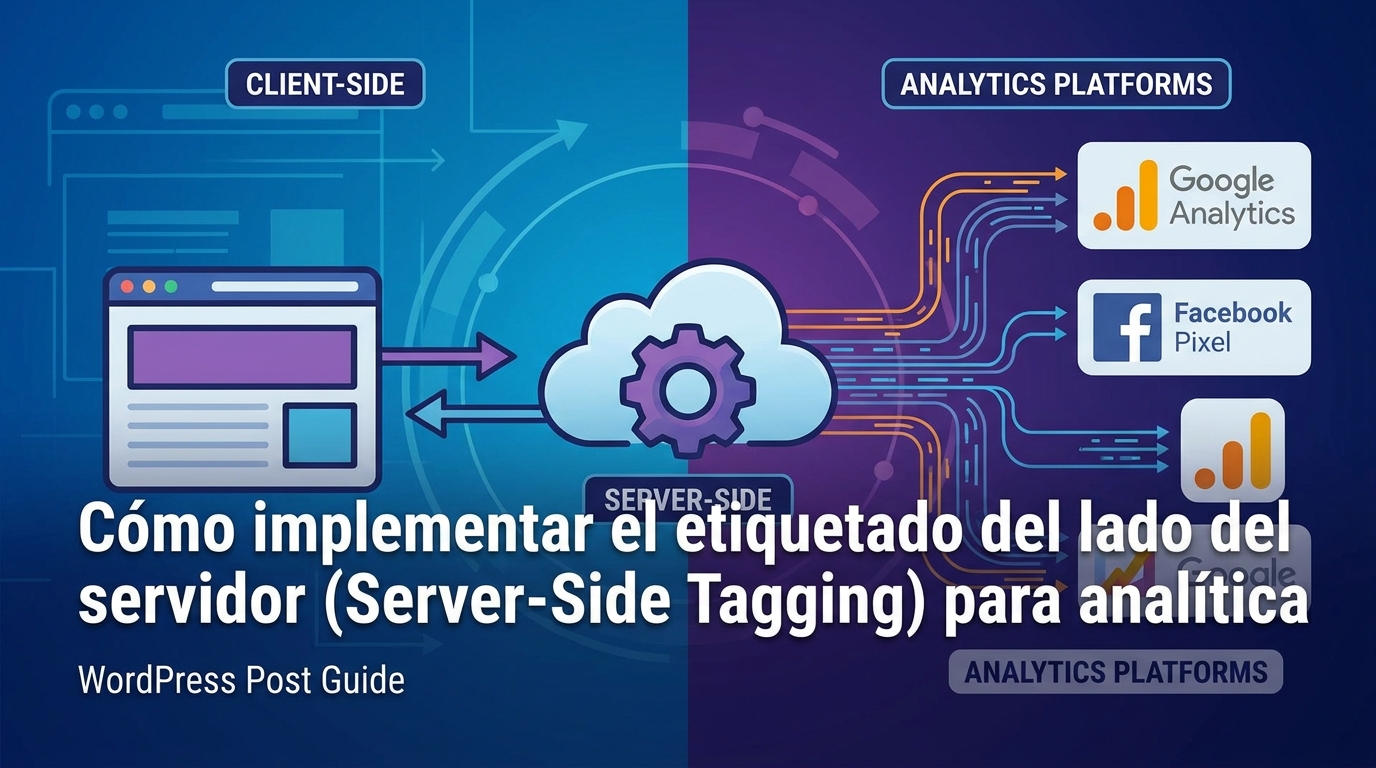 Cómo implementar el etiquetado del lado del servidor (Server-Side Tagging) para analítica
